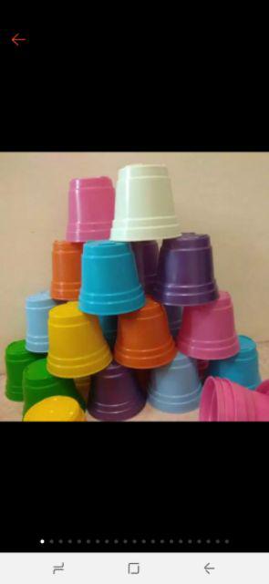 Pot Mini Warna Warni 8 Cm Garden Of Love