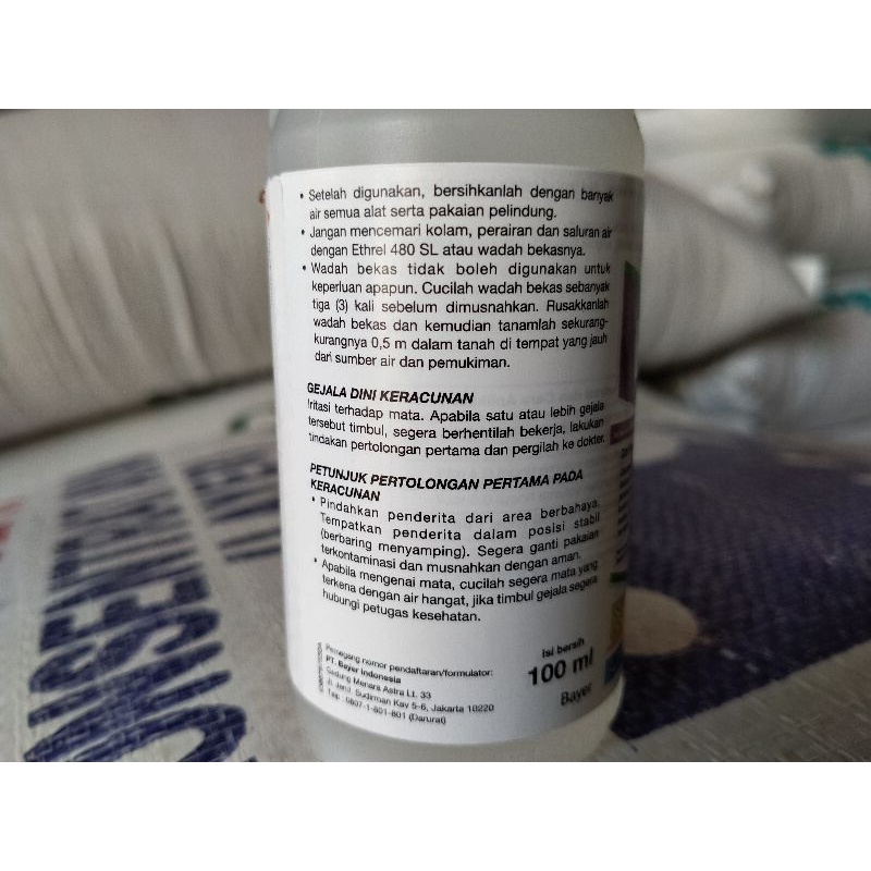 ETHREL 480 SL Isi 100 ml - Zat Pengatur Tumbuh Tanaman