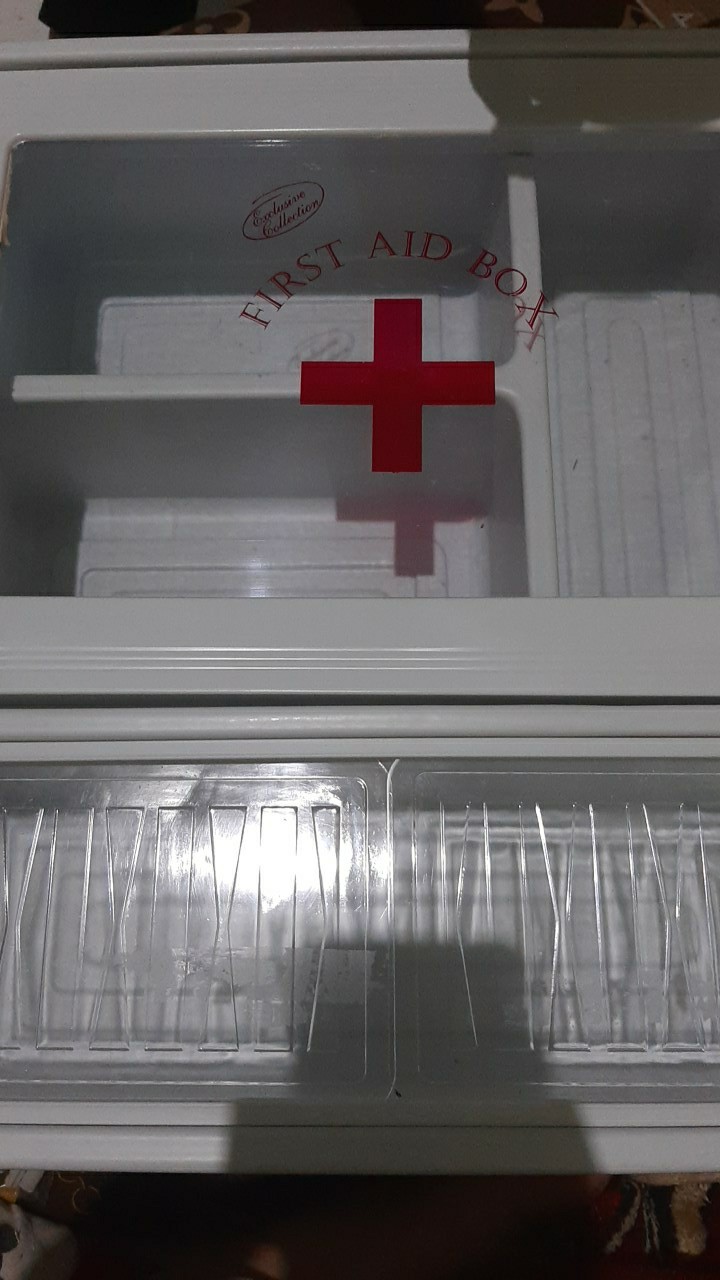 Maspion Mc-22 Wall Cab First Aid Box Pppk Kotak Obat P3k Dinding Rumah