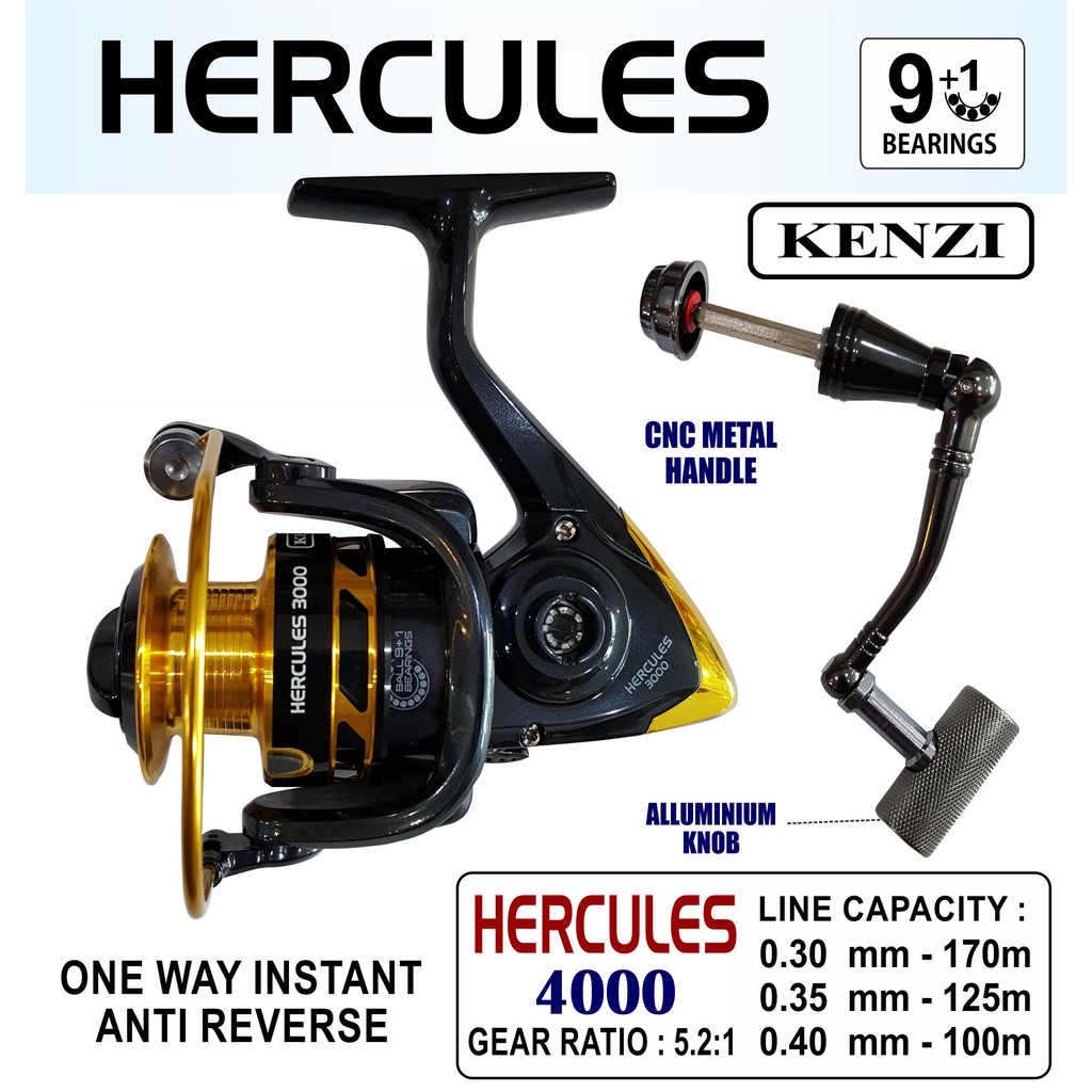 KENZI HERCULES REEL 4000