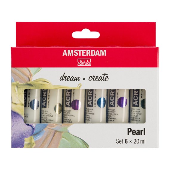 

TALENS Amsterdam Acrylics Set Pearl - 6 x 20 ml