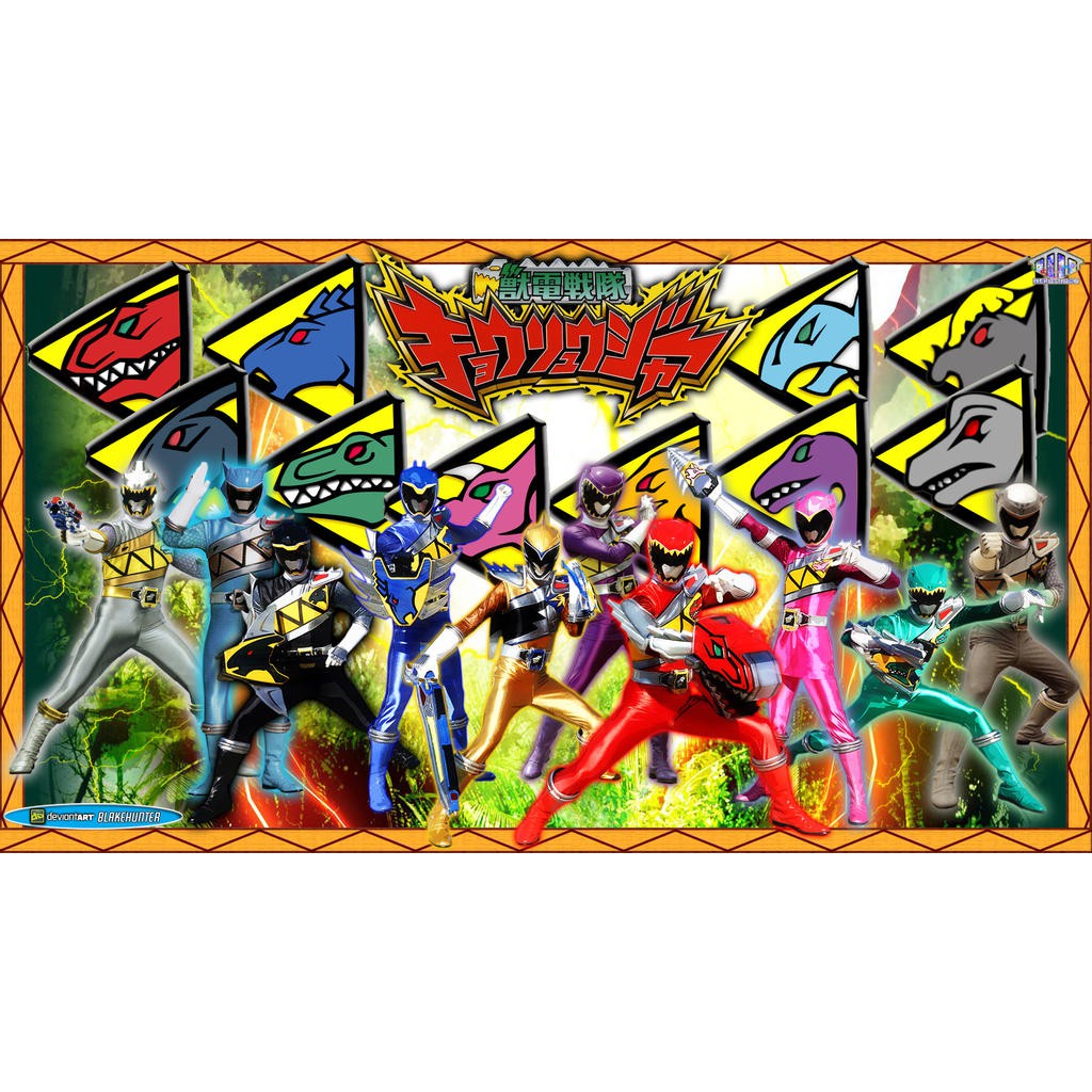 DVD Super Sentai Zyuden Sentai Kyoryuger Subtitle Indonesia