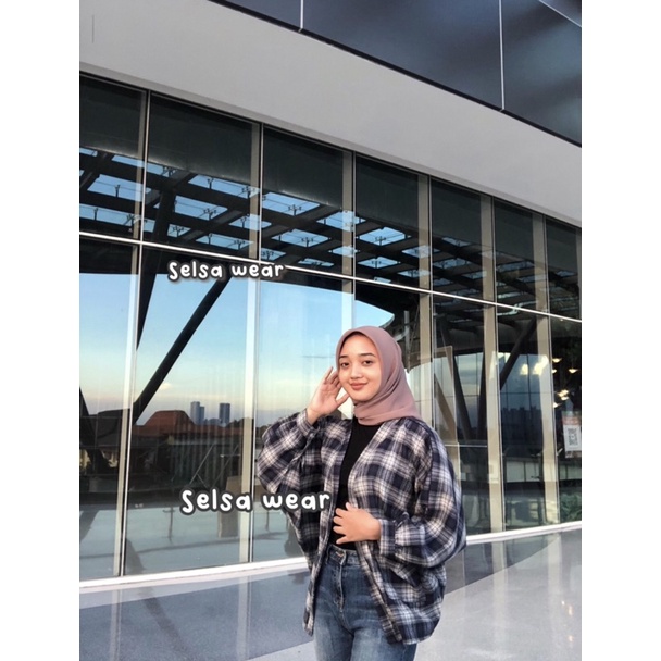 KEMEJA BATWING / OUTER BALON / OUTER BALON FLANEL VIRAL/ KEMEJA TAMARA / KEMEJA FLANEL / KEMEJA SQUA