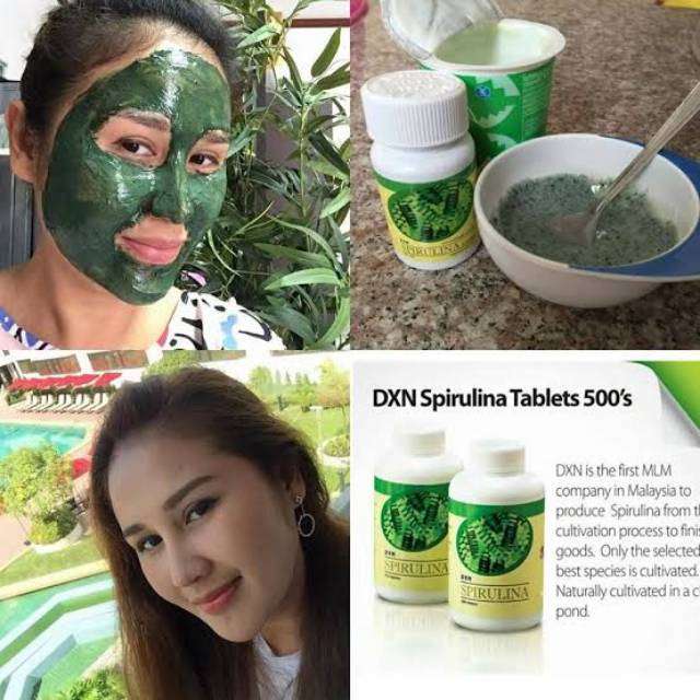 OBAT HERBAL dxn SPIRULINA DXN 500 tablet