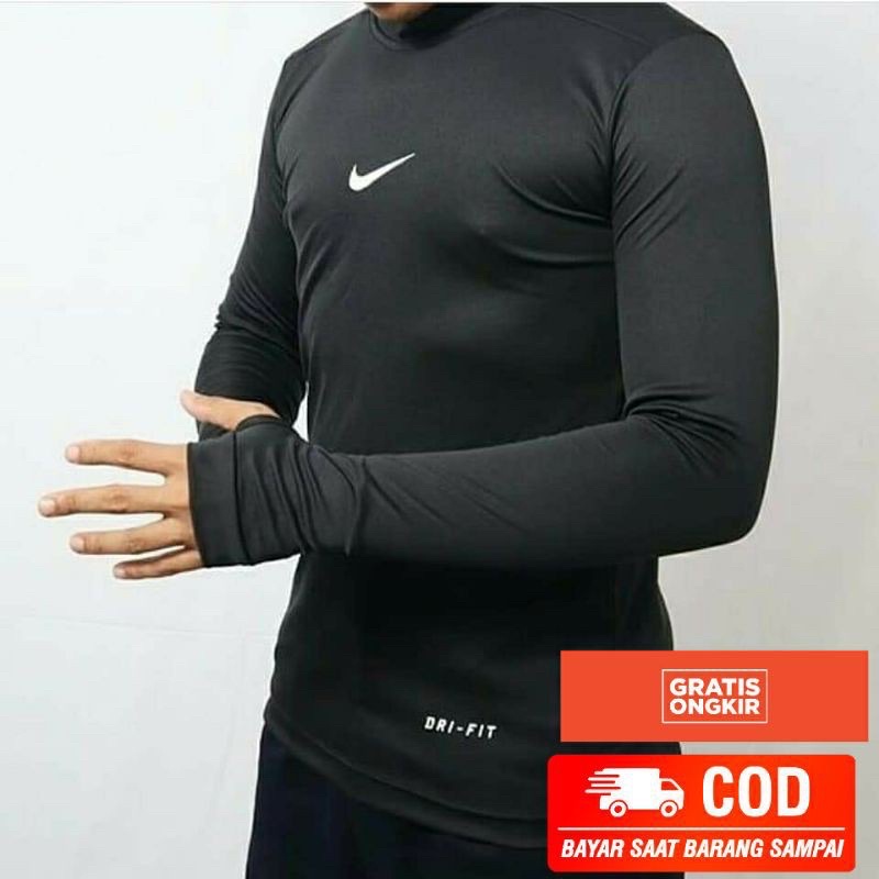 MAINSET BOLA FUTSAL BASELAYER HITAM MURAH