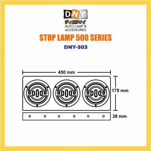 LAMPU STOP UNIVERSAL DNY-503