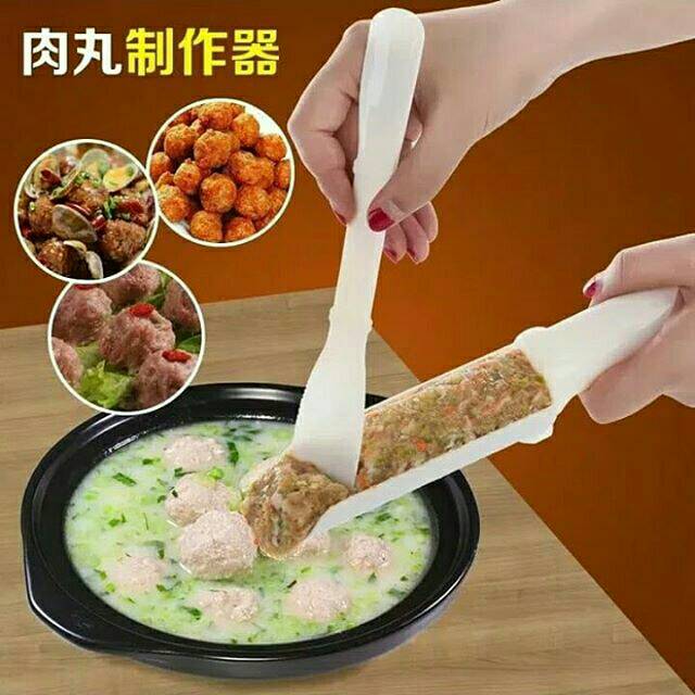 Sendok bakso / Alat cetak bakso serbaguna import