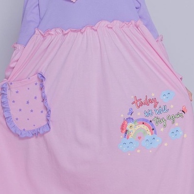 Raggakids Gamis Kaos syari Anak RG53