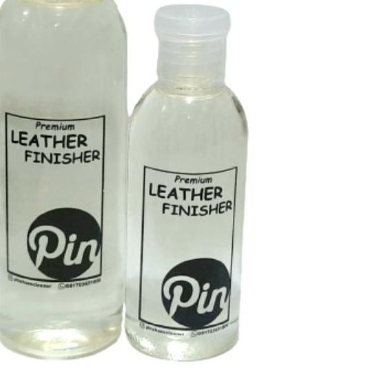 Leather Finisher, Vernish Sepatu Kulit, Pernis Tas Kulit, Kilap