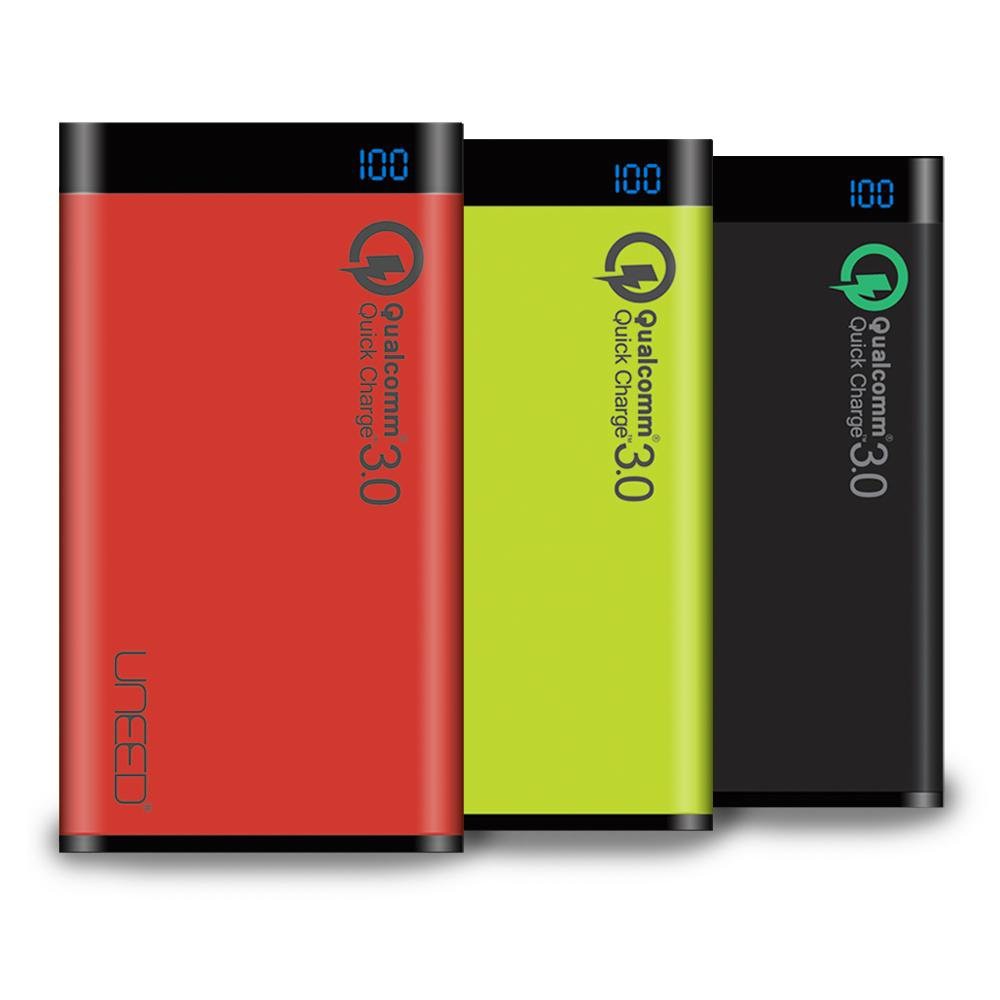 Uneed PowerBank Quick Charge 3.0 12000 mAh Power Bank - UPB12Q3