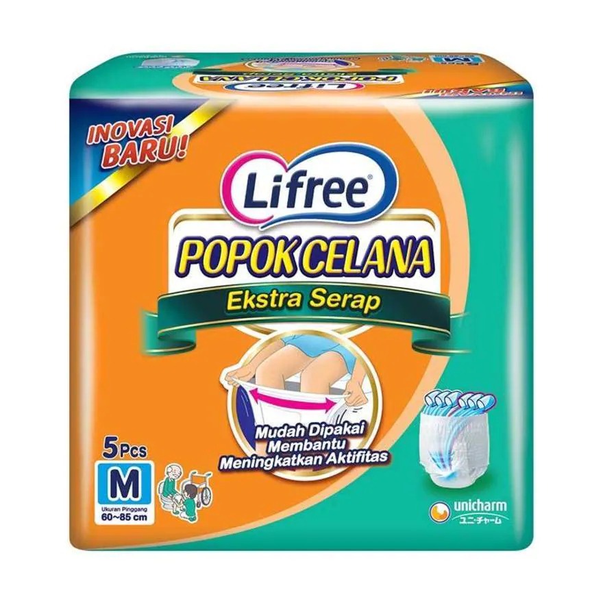 Lifree Popok Celana Dewasa Ekstra Serap - Size M - Isi 5pcs