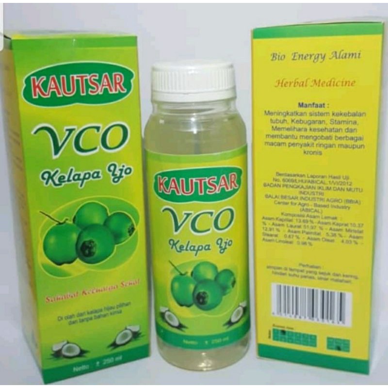 

VCO KELAPA IJO ORIGINAL KAUTSAR 250ML