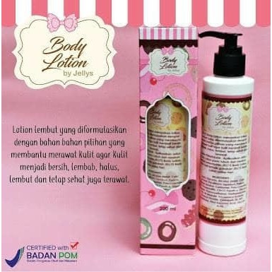 PURE JELLY LOTION BPOM - PURE LOTION BPOM BY JELLYS - ORIGINAL