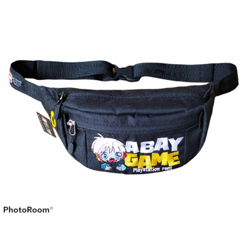 Tas pinggang/waistbag CUSTOM (Desain Gambar Suka-suka)