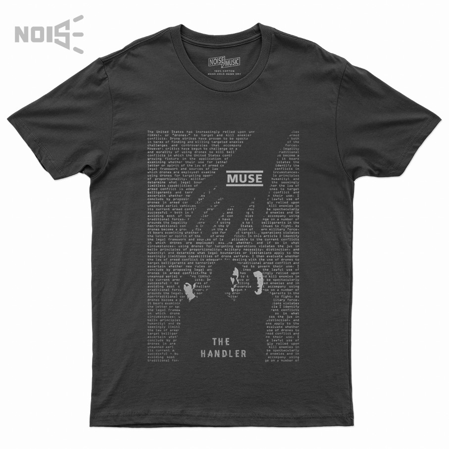 KAOS MUSIK BAND MUSE THE HANDLER ORIGINAL NOISE