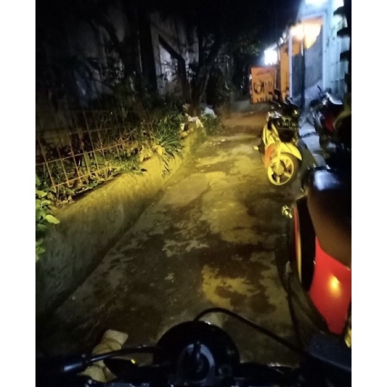 Promo Lampu LED Utama Motor D2 H4 Laser Putih Kuning AC DC Yamaha Vixion Ninja R15 Pulsar jossss pokoknyaaa