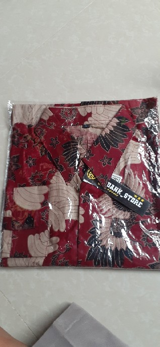 Batik Pria Lengan Panjang Batik Berkah Hrb026 Motif Keratonan Kode 002 Size M L Xl Xxl Reguler
