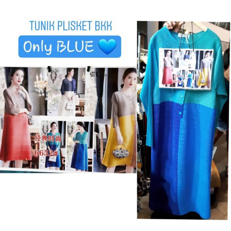 DRESS TUNIK PLISKET VIRAL BANGKOK