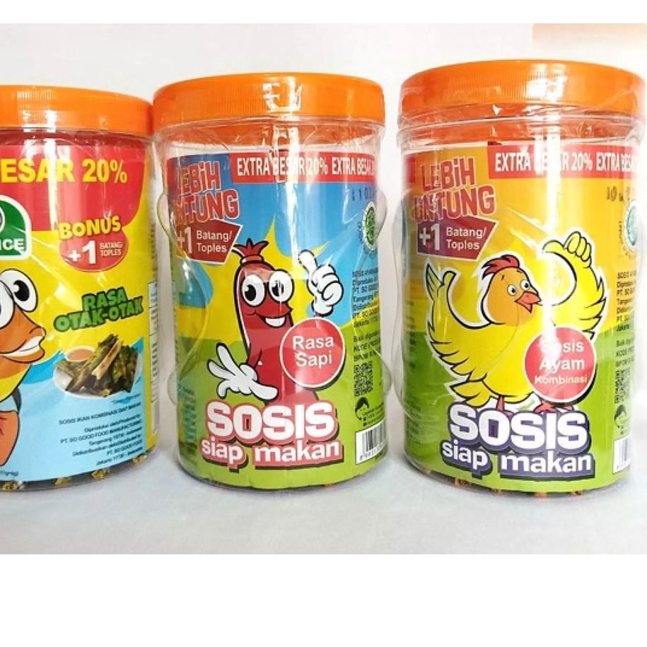 

〖COD⭐〗 SOSIS SO NICE SIAP MAKAN RASA AYAM / SOSIS SO NICE SIAP MAKAN RASA SAPI / SOSIS IKAN SO NICE SIAP MAKAN RASA OTAK-OTAK KEMASAN TOPLES (TERBARU)/Bisa COD/Bisa COD/「Terbaik」/【5.5 SALE】