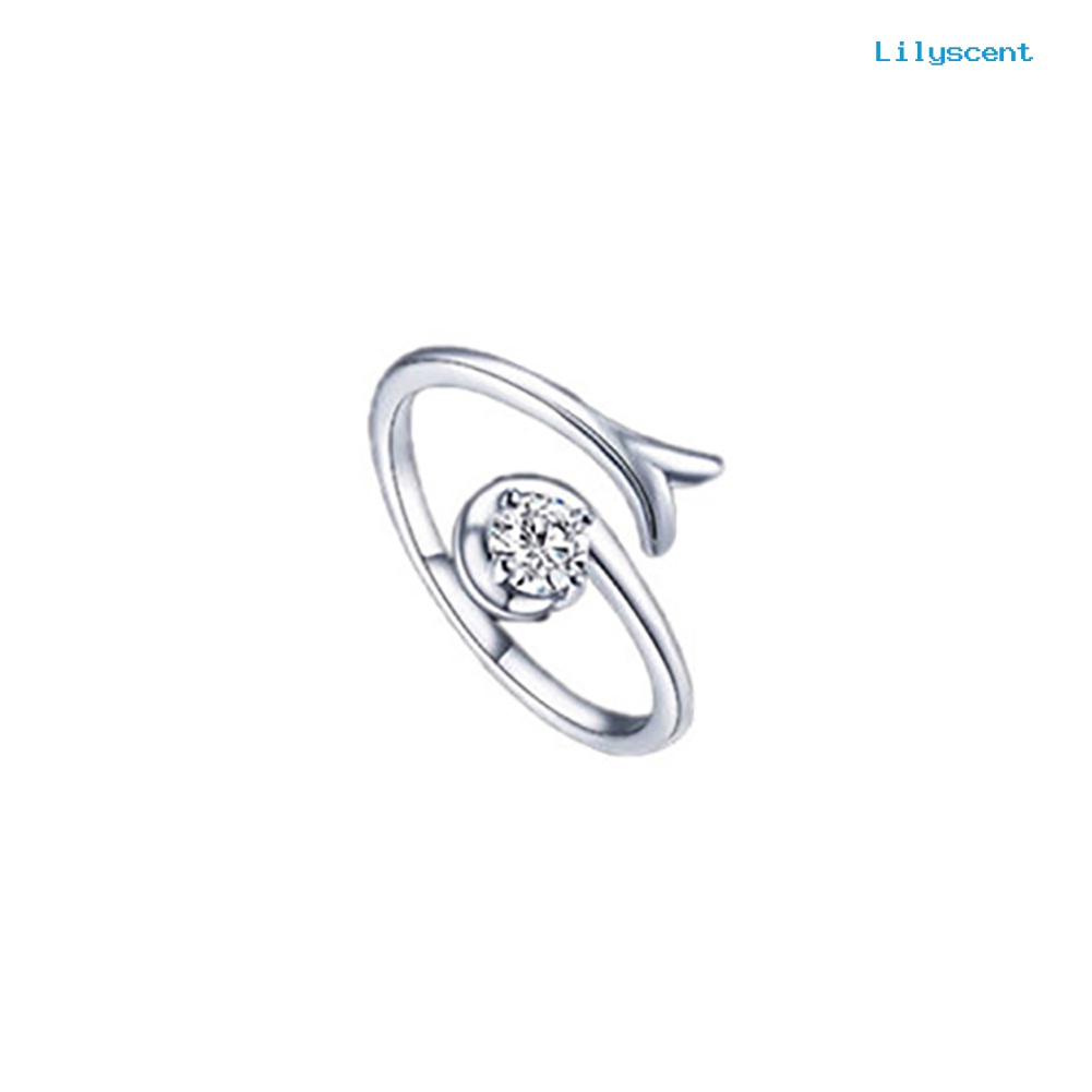 Ls Cincin Open Ring Adjustable Lapis Silver Motif Rasi Bintang Untuk Pria / Wanita