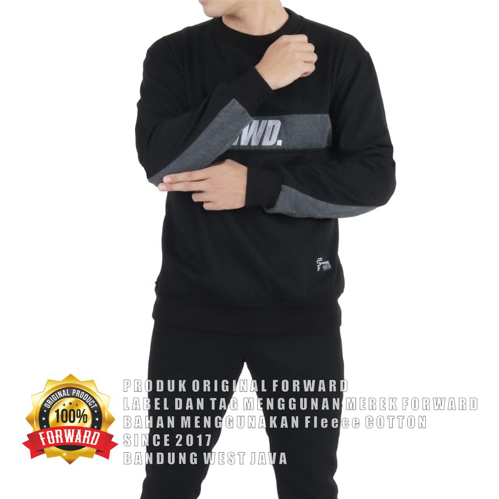 Jaket Sweater Hoodie Pria Polos Forward