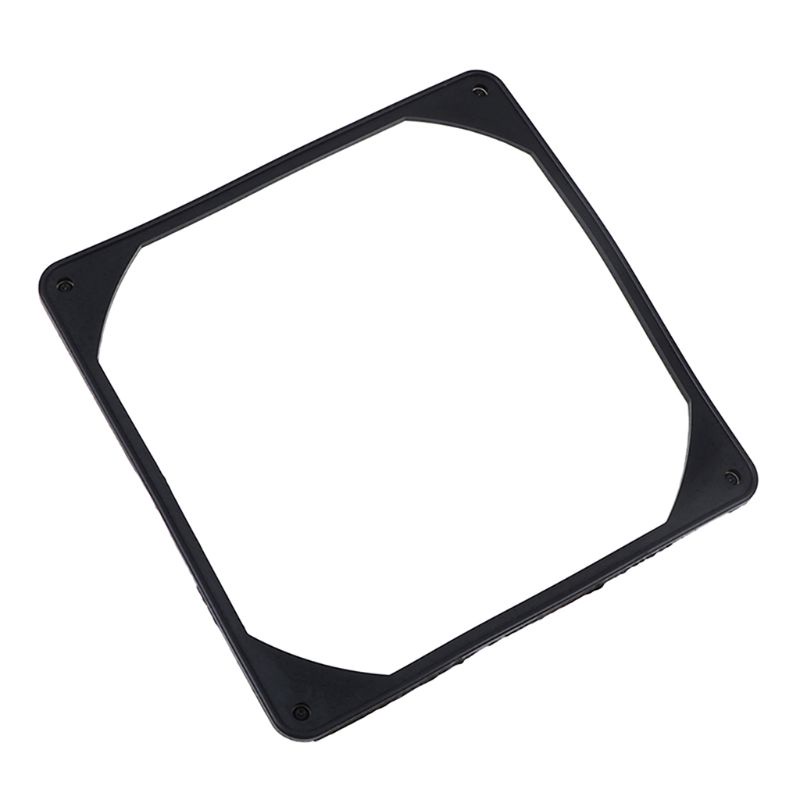 Bt 5pcs Gasket Kipas8Per9 /12cm Hitam Pad Penyerapan Anti Getaran Karet Silikon Shock Proof Untuk Komputer PC Untuk Case