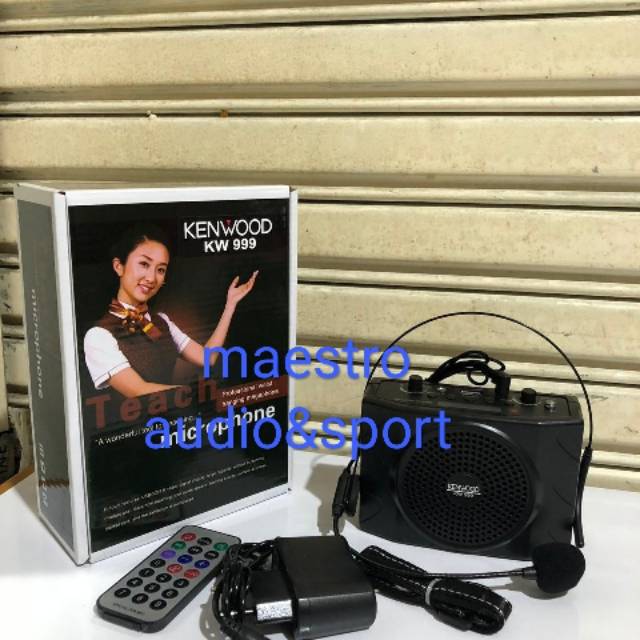 WAISBAND SPEAKER MINI HEADSET Kenwood KW 999