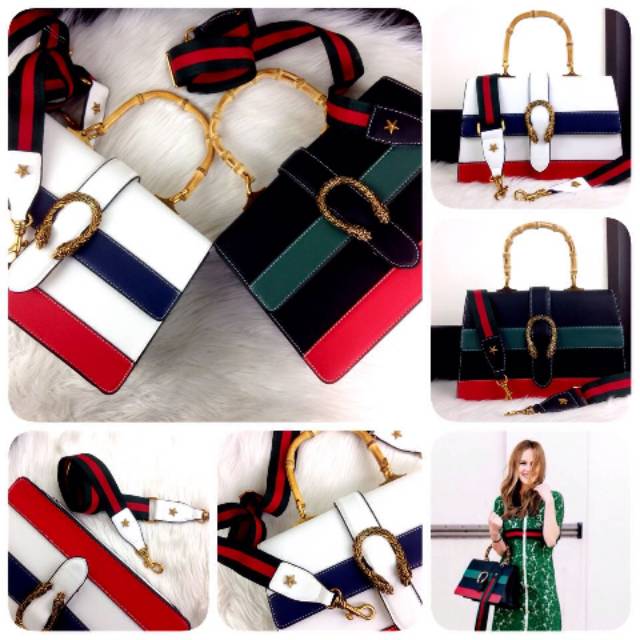 #6135 GUCCI Dionysus Bamboo Top Handle SS2019 Bag