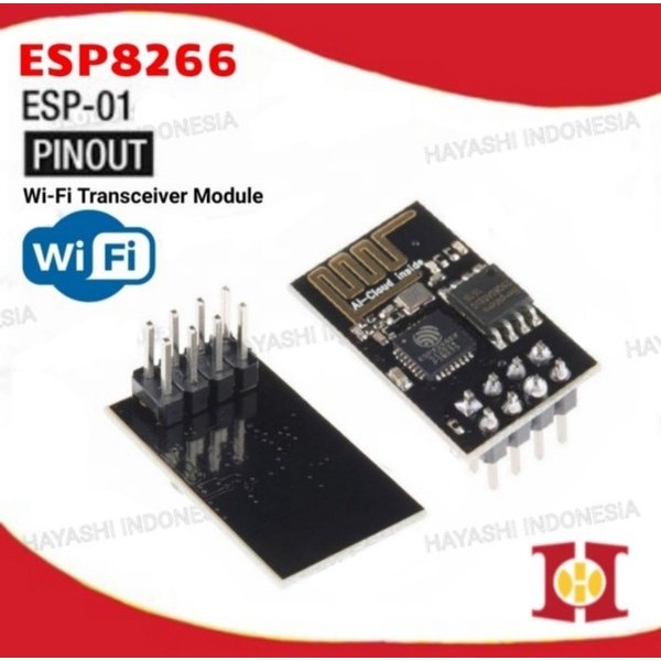 Modul ESP01 ESP-01 ESP8266 Module Wifi Wireless Arduino Uno R3 Mega