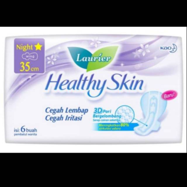 Laurier Healthy Skin Night 35cm 6pc