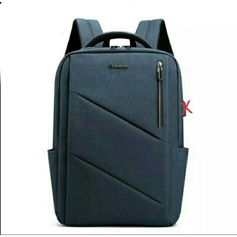 TAS PRIA KANTOR RANSEL ANTI MALING TAS POLOS MURAH RANSEL PRIA UNISEX TAS RANSEL POLO