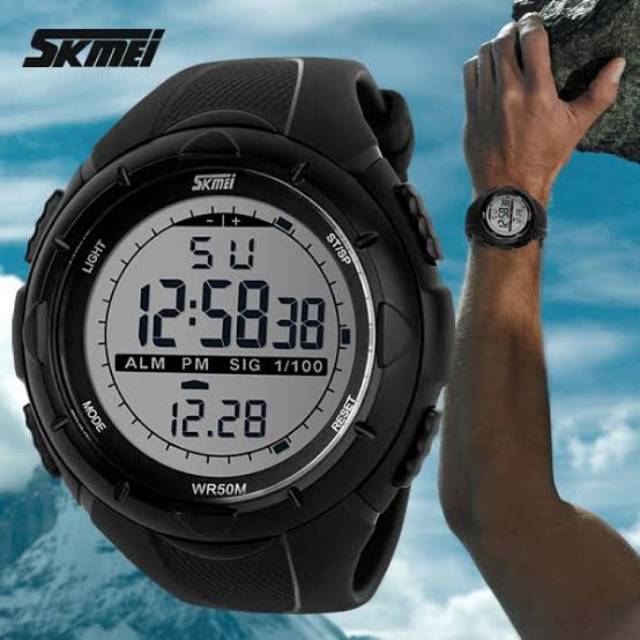 JAM COWOK SKMEI ORIGINAL DG1025 WATERRESIST SPORT TACTICAL WATCH