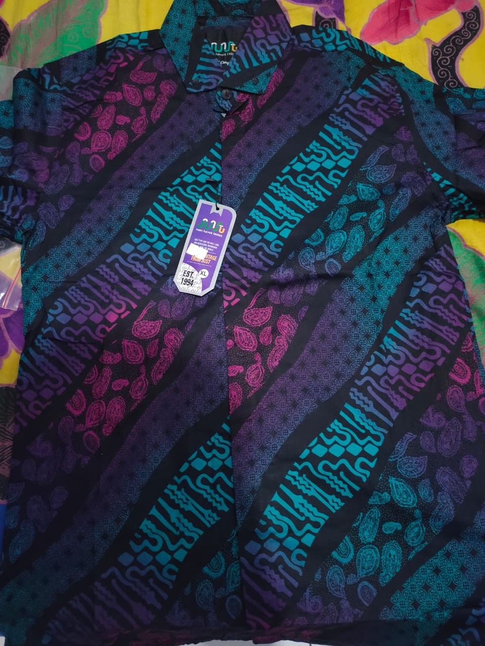 Kemeja Lengan Panjang Batik Songket