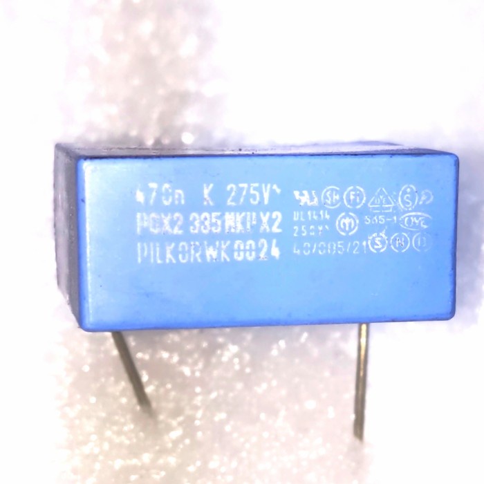 MKM MKT MKP 0.47uf 474 470n 275v pitch 2.3cm PILKOR PHILIPS