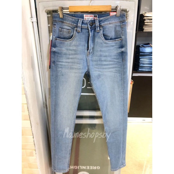 CELANA COWOK JEANS 3SECOND ORIGINAL 100% SKINNY 1071121