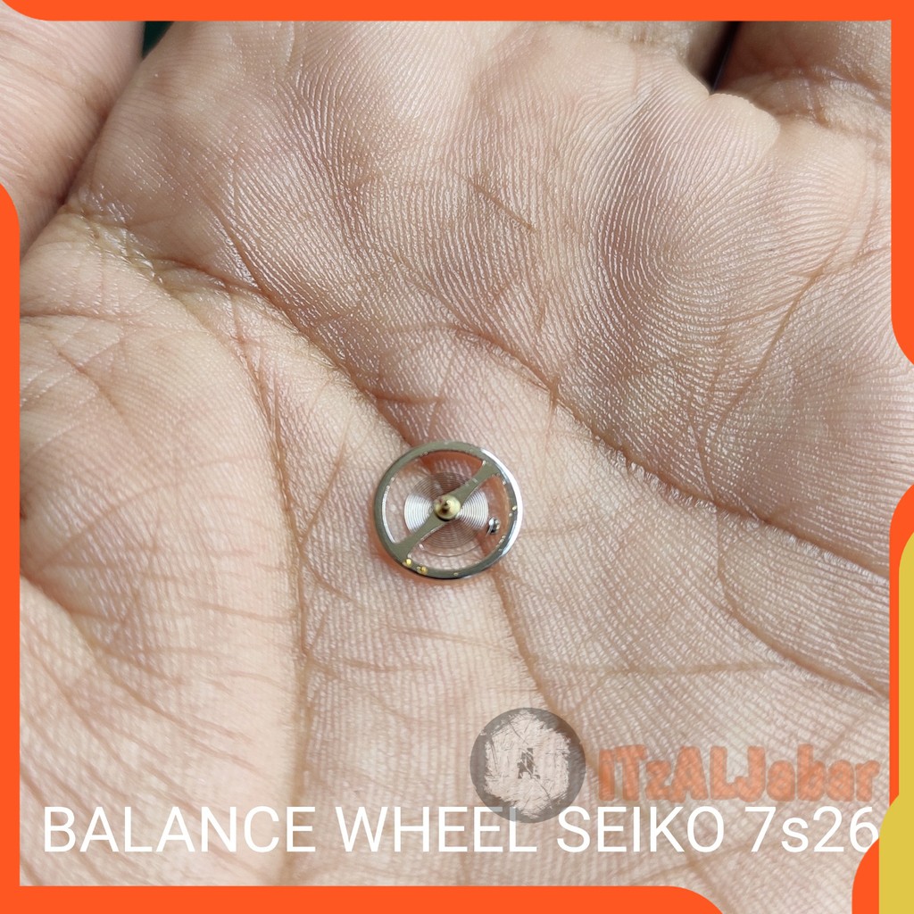 Per rambut Seiko watch Balance wheel 7s26 Spring mesin Seiko 7S26