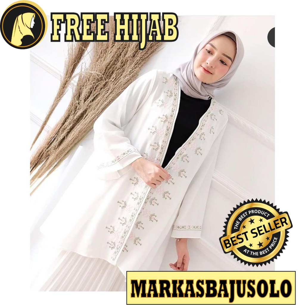 BORDIR CARDI  EKSKLUSIF PRODUK OUTER  CARDIGAN BLAZER CARDY / CARDIGAN WANITA PANJANG RAJUT MOTIF