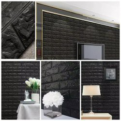 TERMURAH Wallpaper 3D Modern Foam Batu Bata BrickFoam UKURAN 38X70CM