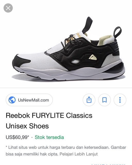 Reebok Furylite Classics