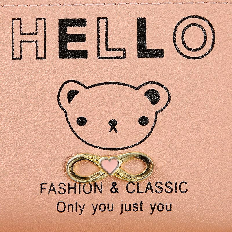 Arifirn FC 11 - Dompet Lipat Wanita Free PomPom