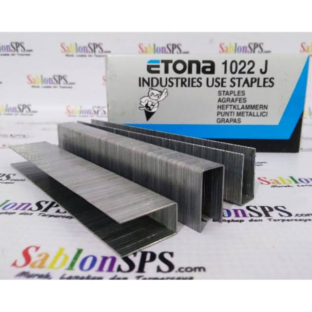 Staples ETONA 1022 J Isi 3.000 pcs Staples Untuk Industri