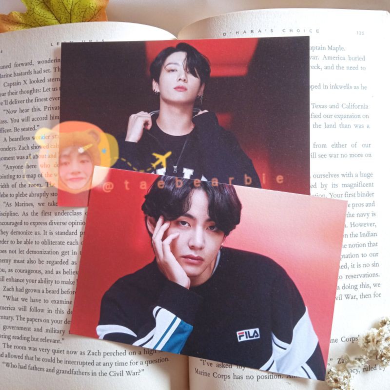 POSTCARD FILA BTS OFFICIAL