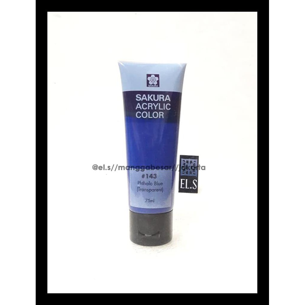 

UPDATE SAKURA ACRYLIC PAINT PHTHALO BLUE ( CAT ACRYLIC ) PERALATAN MELUKIS MURAH MERIAH