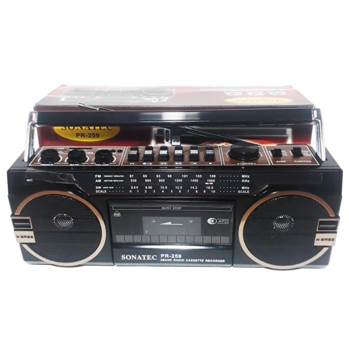Big Promo Terbaru Porta | Radio Kaset Sonatec Pr-259 Usb Am Fm Radio