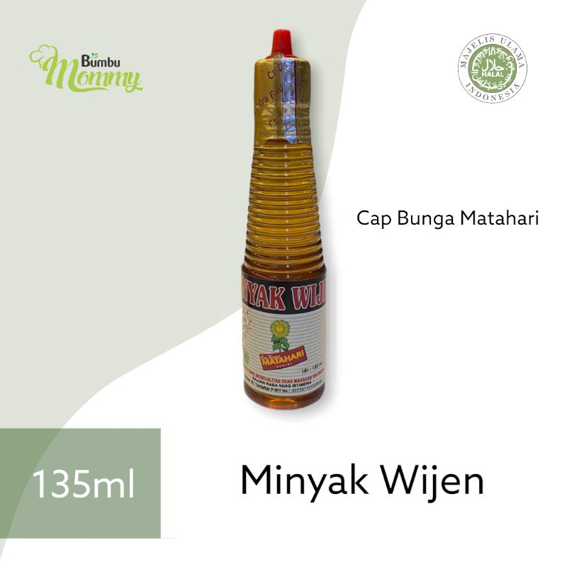 

Minyak Wijen | Cap Bunga Matahari | HALAL | Ukuran 150ml