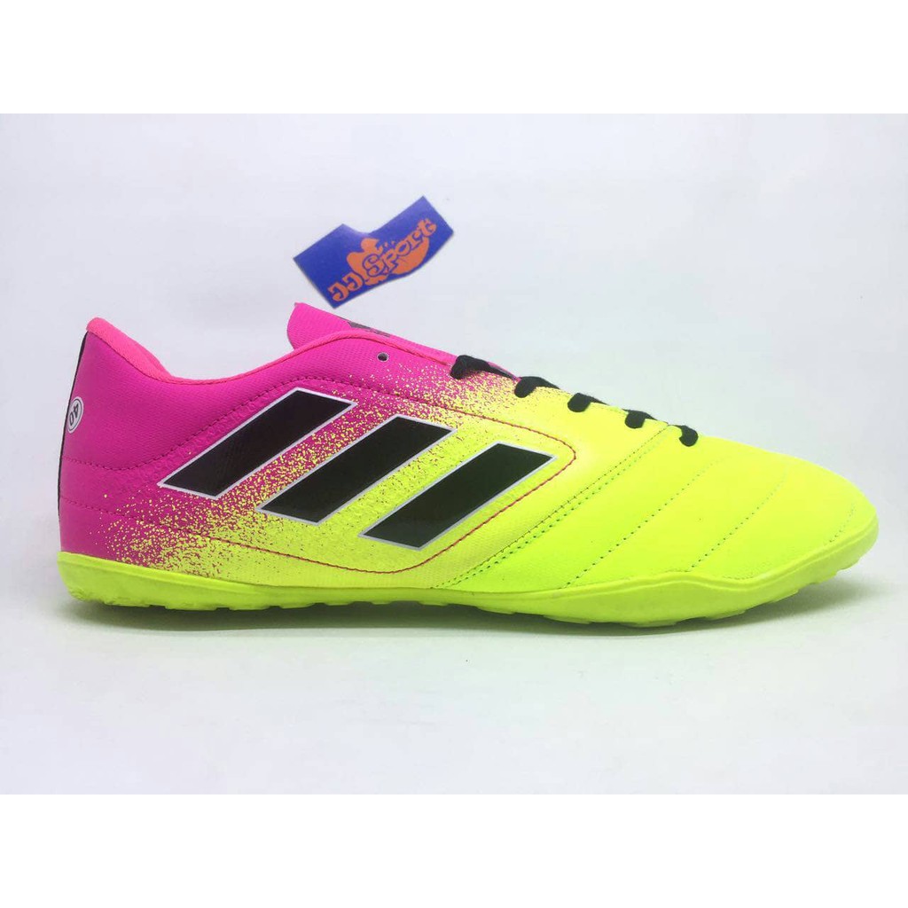 terjamin  SEPATU FUTSAL ADIDAS ACE 17.3 GRADE ORI #GREEN/PINK