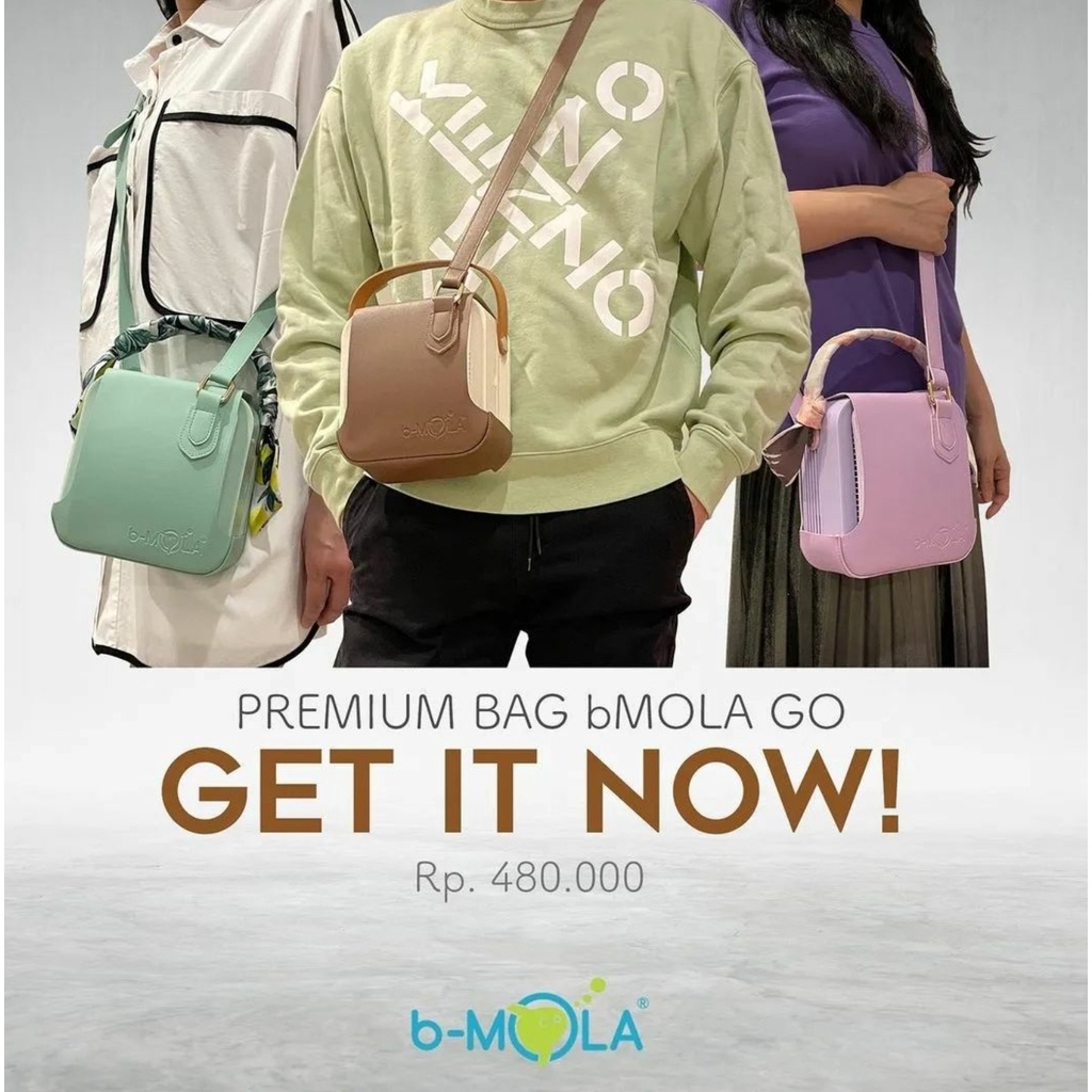 PREMIUM BAG BMOLA GO TAS AKSESORIS BMOLA GO 1804 AIR PURIFIER LEATHER