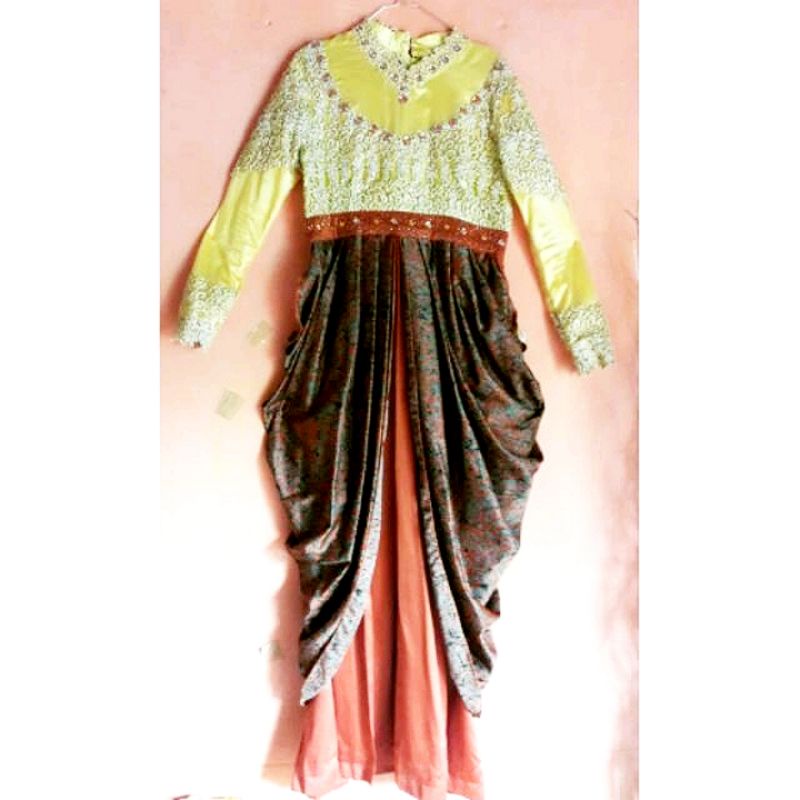 Set gamis gaun kebaya ibu dan anak