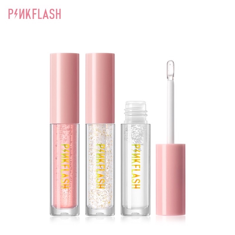 PINKFLASH Ohmygloss Lip Gloss terbaru Perawatan Bibir/ Pelembab pemerah bibir