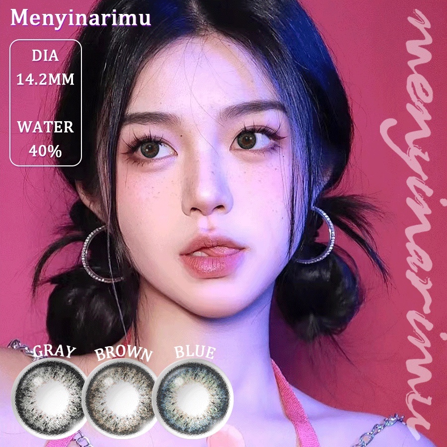 【COD】NEW-KING ~SOFTLENS INNOCENT NORMAL &amp; MINUS BY EXOTICON BIG EYES WARNA PERI MUSIM PANAS BLUE BROWN GRAY Softlen Soflen Soflens